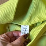 Alala  Lime Green Ribbed Leggings Photo 1