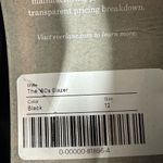 Everlane The 80’s Black Blazer Tencel Lyocell Cotton Blend Size 12 Photo 8