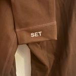 Set Active  Women’s LuxeForm Dark Brown SculptFlex Athletic Workout Leggings Photo 5