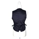 Eddie Bauer Vintage  Vest S Lambswool Wool Waist Coat Buckle Plaid Academia‎ Photo 5