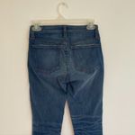 J.Crew NEW NWT 8" Toothpick Jean Newcastle Wash Let Down Hem Ripped Skinny 25 Photo 11