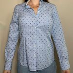 Brooks Brothers  Tailored Fit 100% Cotton Blue Button Up Long Sleeve Shirt Size 6 Photo 2