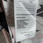 Laundry by Shelli Segal light pink blush & white long sleeve shift dress size XL Photo 5