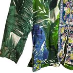 Soft Surroundings Shangri La Tunic Women’s XL Tropical Embroidered Beaded Shirt Photo 3