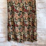 ZARA  Slip Dress Womens Small Floral Print Mini Short Spaghetti Strap Plunge Neck Photo 2