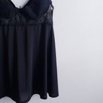 Lovehoney Lotus Black Sheer Embroidered Chemise Size 3X Photo 4