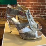 Michael Kors Sparkly Berkeley T-Strap Heels Photo 4