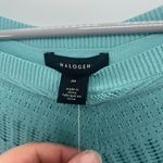 Nordstrom Teal Knit Sweater Photo 3