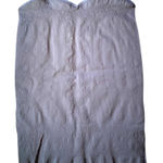 Free People  Sweetheart Seamless Floral Embroidered Tube Top size M/L Blue Photo 0