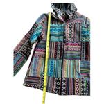 Rising International patchwork hippie coat Medium Blue Photo 4