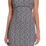 Elizabeth and James  Elina Jacquard Cut Out Mini Dress Black Size 2 Photo 0