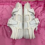 Burberry  Cotton and Leather Webb Sneakers size 38.5 Photo 2