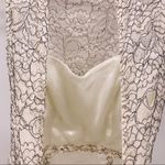 Jill Stuart Jill Love Glow Sheath Dress White Black Lace Illusion Neckline Sz 2 Photo 6