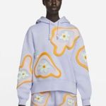 Nike  Project Uphoria Women’s Fleece Blue Purple Embroidered Shorts Photo 1