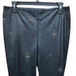 Free People  Embellished Vegan Skinny Pant in Black Size 28 Photo 5