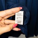 Free People Navy Long Sleeve Tunic Top Size XS Photo 3