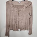 James Perse  vintage y2k cardigan top size 2 Photo 0