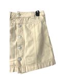 We The Free Free People Midnight Sun Khaki Button Front Mini Skort Size 27 Photo 9