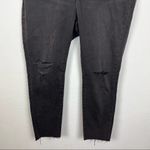 Madewell  Petite Curvy High-Rise Skinny Jeans in Black Sea Photo 3