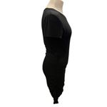 Babaton Aritzia Covet Ruched Mini Dress Black Size M Photo 3