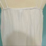 Aeropostale Aeropostal‎ Women Embroidery Sleeveless White Summer Top Size Small Photo 4