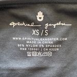 Spiritual Gangster NWT XS/S Amara seamless Grey charcoal sports bra square neck Photo 3