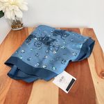 Coach NWT Horse And Carriage Tea Rose Print Silk Bandana Photo 2