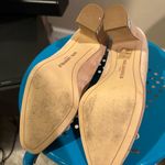 Karl Lagerfeld  Nude Block Heel Pumps Photo 3