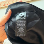 Babaton  Black Satin Cargo Pants High Rise Wide Leg Size 10 Photo 4