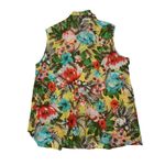 Kut From The Kloth ‎ Blouse XL Floral Sleeveless Faux Wrap Boho Resort Photo 1