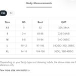 BERLOOK Blue Plaid Jacquard Underwire Bikini Top ONLY 49 Size L Photo 7