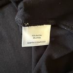 Eileen Fisher  Black Boat Neck Rayon‎ Blend Dolman Sleeve Top Blouse. Size large Photo 6