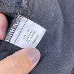 Cynthia Ashby linen blend dress medium Black Photo 7