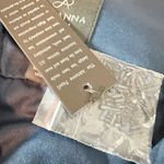 Adrianna Papell Beaded V-Neck Long Gown Deep Blue Special Event Formal Size 0 Photo 4