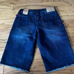 True Religion Dark Wash Denim Shorts Photo 3