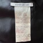 Rene Lezard Black Buckle Jacket By Botto Giuseppe & Figli Size M Photo 5