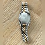 Seiko  SQ Presidential Vintage Ladies Watch Gold Dial Two-Tone Bracelet Case Date Photo 12