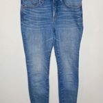 Madewell  9" High-Rise Skinny Crop Jeans: Destructed-Hem Edition size 29 Photo 2
