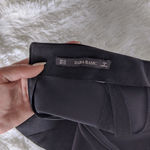 ZARA faux suede Black Textured mini Skirt Photo 1