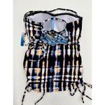 Lucky Brand Dye Print Sweetheart Neckline Strappy Tankini Top Multicolor Size XS Photo 2