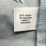 Lane Bryant Pastel Blue Floral Asymmetrical V-Neck Top with Back Zipper- Size 16 Photo 13