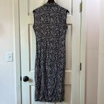 Vintage Hollywood & Vine Maxi Floral Shirt Dress Photo 4