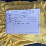 Torrid  Womens Baby Doll Top Size 2X Pastel Yellow Ruffle Summer Knit Cottagecore Photo 9