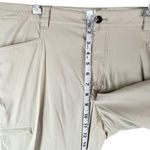 Eddie Bauer  Travex Pants Womens 16 Beige Roll Up Stretch Nylon Hiking Gorpcore Photo 5