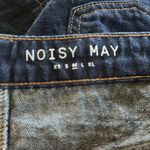 Noisy May Dark Denim Button Front Skirt Size Medium Festival Boho Photo 6