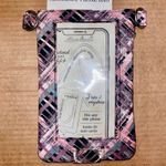 💙 NWT Plaid Olivia Moss Crossbody Phone Bag Pink Photo 0