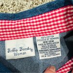 Bobbie & Brooks Bobbie Brooks Vintage Floral Heart Valentines Day Denim Y2K Short Sleeve Top Photo 4