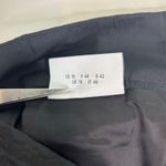 Akris Punto Jacquard Black Pleated Swiss Dot Stripe Skirt 12 Photo 2