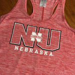 Russell Athletic Nebraska Huskers Racerback Tank Top XL Women Red Shirt Athletic NU Russell Photo 0
