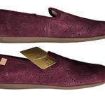 Spenco Paisley Ballet Seasonal Flat in Mahogany 9 NIB Red Photo 2